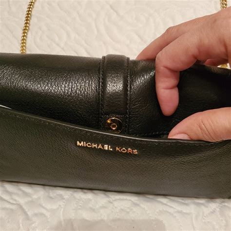 michael kors clutch bellamie|MICHAEL Michael Kors Womens Bellamie Large Clutch Black .